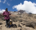 De Shira Camp (3840 m) à Barranco Camp (3950 m) - Ascension du Kilimandjaro - Tanzanie